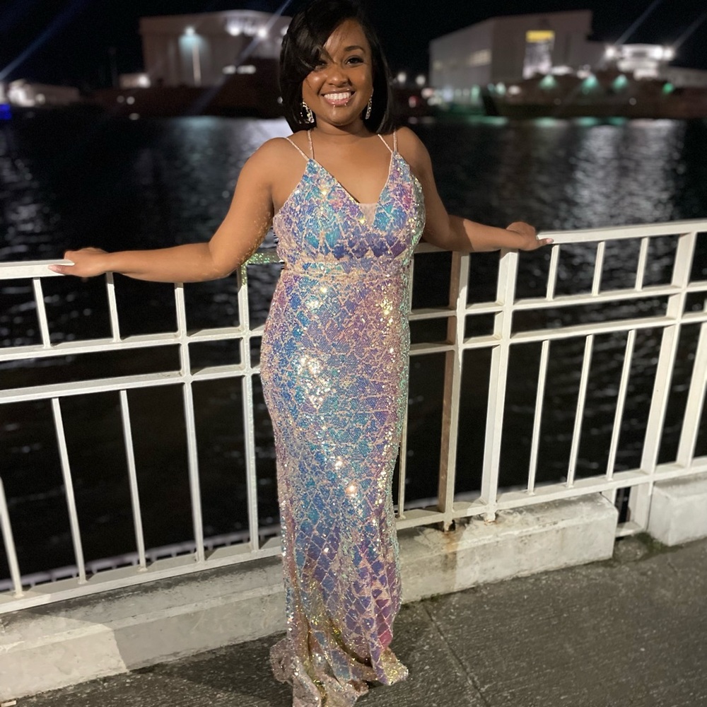 Sequins formal dress